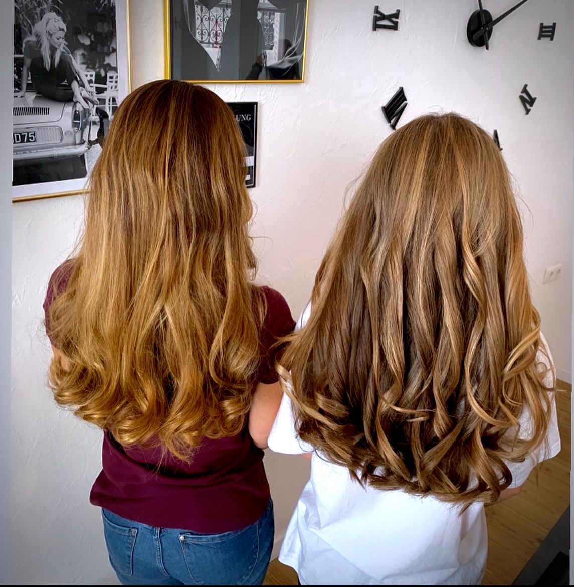 Blonde Balayage Duo