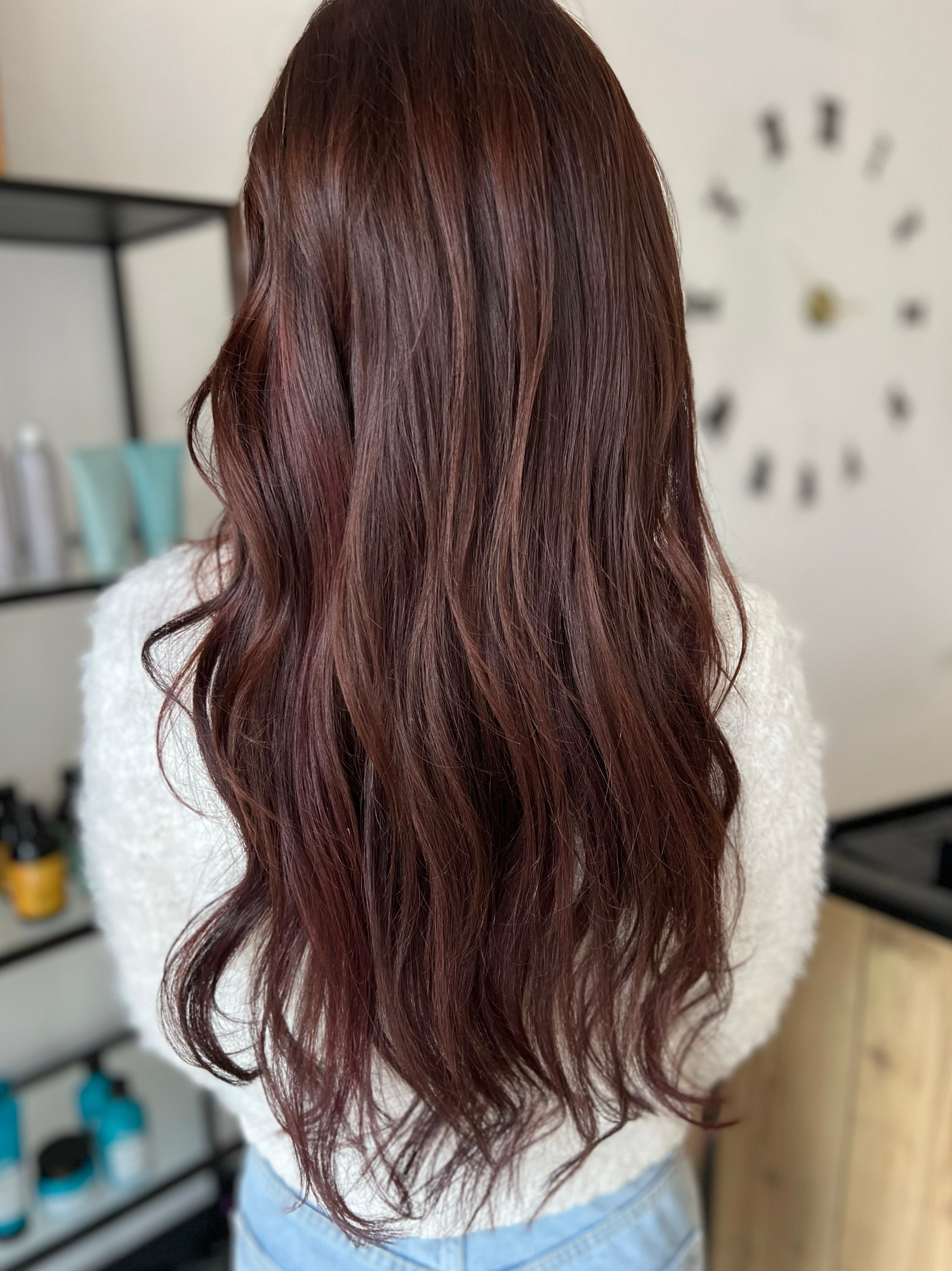 Nachher - Schokoladenbraun